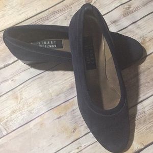 Stuart Weitzman Blue Suede Shoes